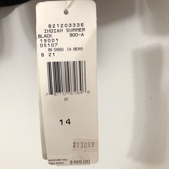 Luxurious NWT size 14 Jones New York Black Jacket!! - Picture 5 of 7